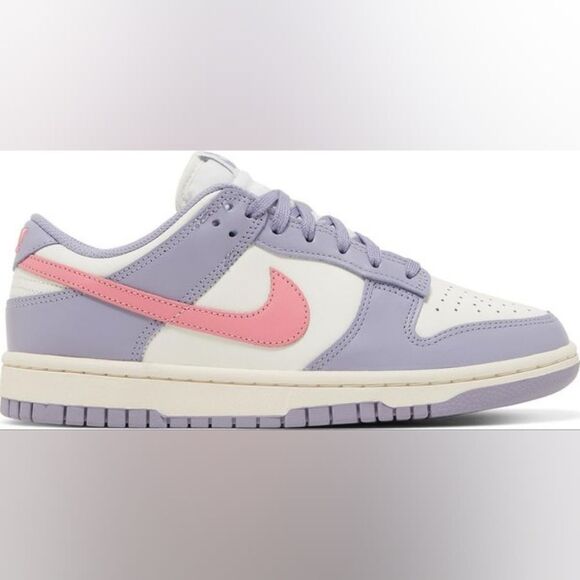 Nike Dunk Low indigo haze Women's Size 6.5 Men's 5 in lavender/pink NWT in box - Picture 5 of 12